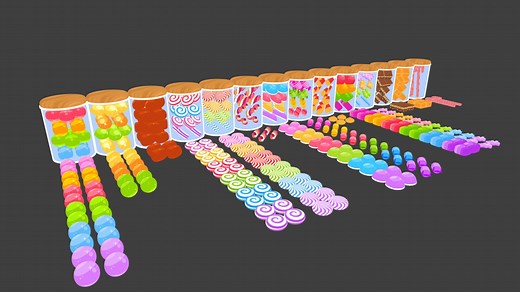 Candy - Download Free 3D model by Harry Charalambous (@charalamboscharalambous8)