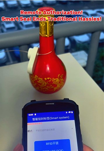 RFID retail tag,RFID security seal.#rfid #fyp #securityseal #assetmanagement #rfidtag