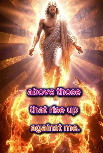 Psalm 18:48 | God Delivers Me From My Enemies (Powerful KJV Scripture & Faith Message)