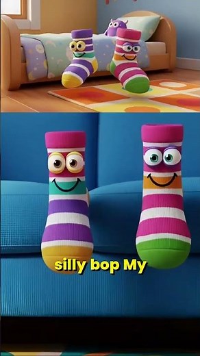 Silly Socks Wiggle All Around | Dance Along Song 🧦 #toddlerlife #singalong