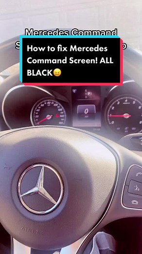 Mercedes Command Screen Not Working - Troubleshooting Guide