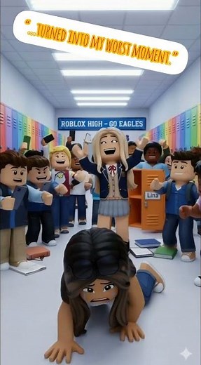 Roblox School Bully Humiliates Me in Front of Everyone (Part 1) #roblox #robloxedit #animated