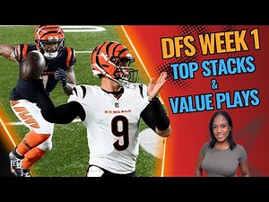 NFL DFS Week 1 DraftKings Picks | Top Stacks & Value Plays