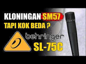 Review Behringer SL 75C Mic Dynamic Murah Mirip SM57