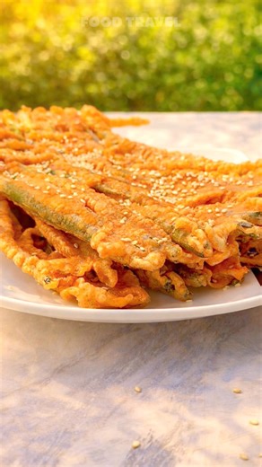 Зелёный лук в хрустящем кляре! #uzbekistan #food #рецепты #recipe