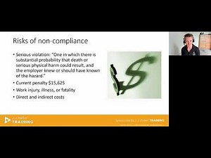 Webinar: OSHA Training for General Industry: Reviewing the Elements for Select Topics