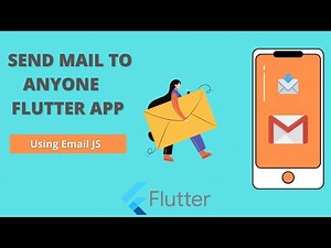 Flutter Send Custom mail using email js | Background | Foreground |
