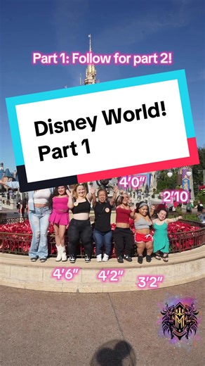Micro Maidens at Disney World! @Psycobia @lovelilahart @Tinee 💙 @Kahr @Bridget the Midget @💜Jade💜 @sasseecassee #littlepeople #disneyworld
