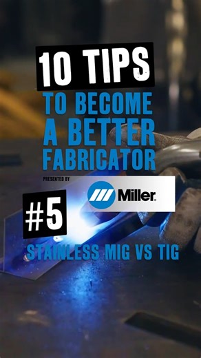 Did you know you can MIG weld stainless steel? Andy Weyenberg shared tips and tricks with the Hoonigan crew to achieve better results. Have you tried it before? Let us know in the comments! #MillerWelders #WeldingTips | Miller Welders