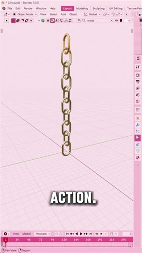 Blender chain assembly technique