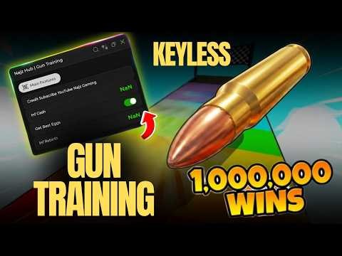 🎯 Gun Training Script 2026 | Infinite Cash, Infinite Rebirth & Best Pets (NO KEY)