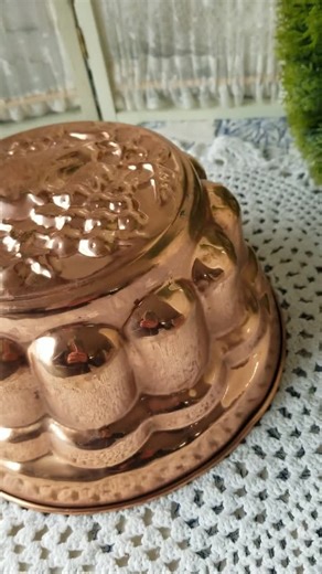 Beautiful Vintage Deep Copper Mold. This Charming Scalloped Rustic French Country Inspired Copper Mold Depicts a Healthy Bounty of Fruit. - Etsy