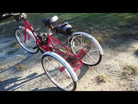My motorized kent 3 wheel bicycle