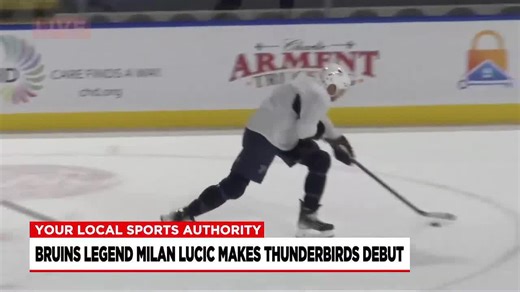 Milan Lucic makes debut with Springfield Thunderbirds