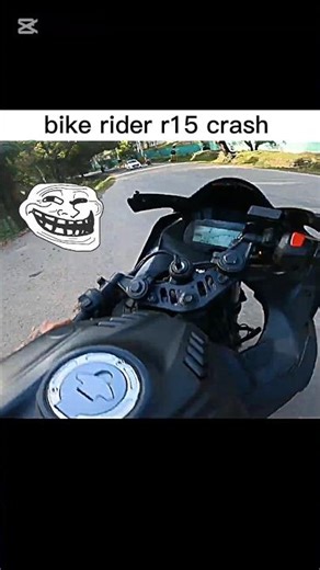 bike rider crash R15 #bike #rider #shortvideo #shorts #rider #crash #r15 #viralvideo #viralshorts
