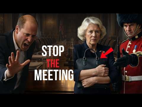 Prince William INTERRUPTS Meeting — After Guard Finds Secret Recording Device in Camilla’s Handbag