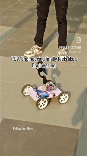 I built an Internet Controlled Car #engineering #esp32 #electronics