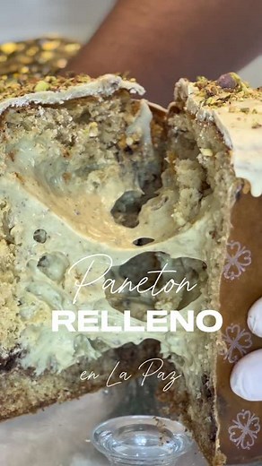 Deliciosos panetones de pistacho para Navidad