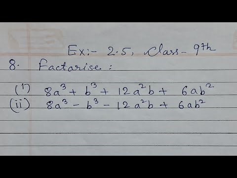 Class 9th maths EX-2.5 question number 8 (i) & (ii) by JC classes #maths
