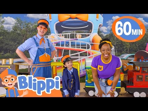 Blippi's Ultimate Train Challenge | Blippi | NEW Superhero Cartoon for Kids