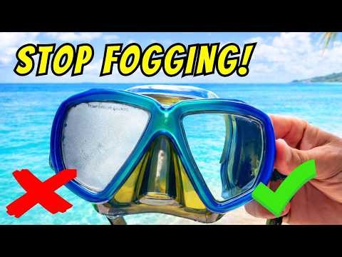 How to Stop Snorkel Mask Fogging (Prep a New Mask Properly)