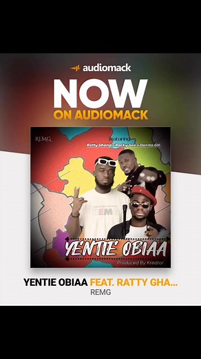 Ratty Ghana x Danito Gh x Rocky Gee https://distrokid.com/hyperfollow/remg/yentie-obiaa-feat-ratty-ghana-rocky-gee--danito-gh YouTube https://youtu.be/NQEL8qC3NTI?si=RYCiHnFysefl6-Oe | Ratty Ghana