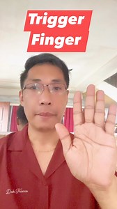899K views · 10K reactions | Kung naninigas ang daliri baka trigger finger yan ito gawin mo #Triggerfinger #fingerpain #physicaltherapy #physiotherapy #remedy #homeremedy #exercise #homeremedy #dokfranco #trendingreels #viralreel #HealthTips #follower #followers | Franco,PTRP 2 | Facebook