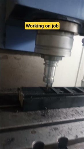 working on job 🚀🧰⚙️|| Fanuc Series OM || 🎓🗜️ #machine #shortvideo 👍 #cncsoftware