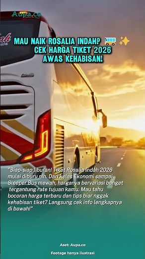 Update Harga Tiket Bus Rosalia Indah 2026: Rute Populer Jakarta-Solo-Surabaya.