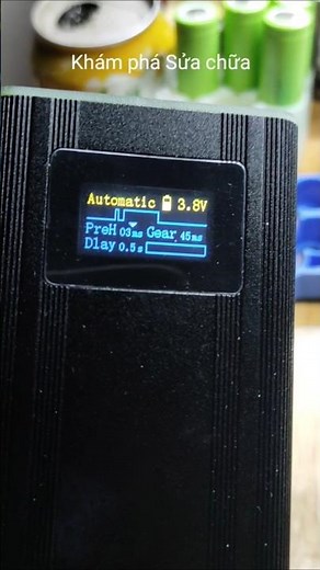 This mini battery cell welding machine is ok for small welding.