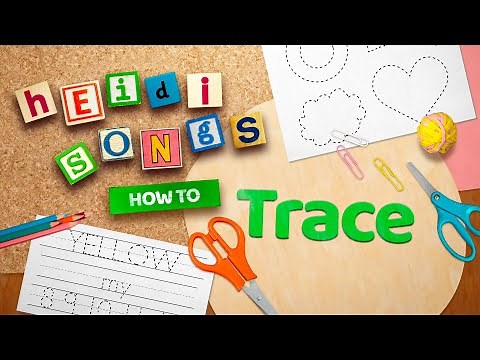 How to Trace | Crafts With Miss Kim | Classroom Management | Preschool & Kindergarten