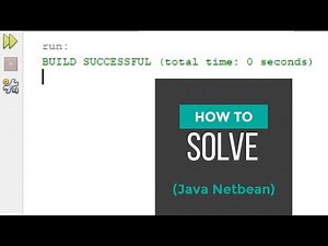 [SOLVED] run: BUILD SUCCESSFUL (total time: 0 seconds)