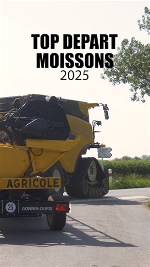 Top départ moissons 2025 😍 Restez connecté pour la suite 😋 #agriculture #farming #agricomfrance #harvest #moisson | AgriCom' France