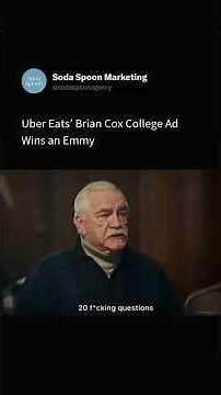 The “Brian Cox Goes to College” spot, starring Succession actor Brian Cox as a hilariously