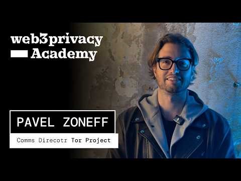 Privacy Is a Daily Act - Not Just a Tool // Pavel Zoneff (Tor Project)