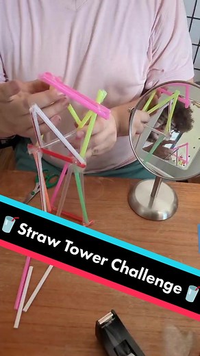 Straw Tower Challenge: Build Engineering Robots with Straws!