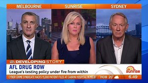 The AFL's drug testing policy has been labelled a ‘sham’ amid claims some players are escaping random drug testing by claiming mental health issues. Should there be any reason at all for a player to get out of a random drug test? 🤔 | Sunrise