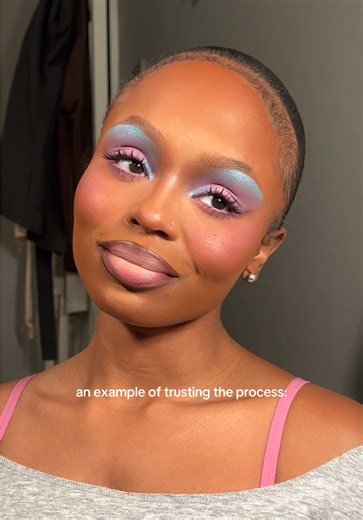 i personally think this was kinda ugly until the very end lmao @Morphe Cosmetics @aboutface @makeupforever #fyp #makeuptutorial