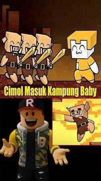 🎮 Cimol Masuk Gua Minecraft ⛏️ Diserang Pasukan Babi, Emas Jadi Kunci Bertahan Hidup 😱