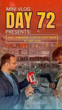 Day 72 | Laptop software + chai program ☕ #shortsfeed #smartphone #smallbusiness