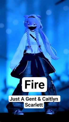 FIRE ~ #freestyledance #vrchat #vr