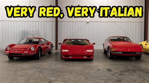 Triple Red: 3 Iconic Italian Sports Cars You NEED to Hear!