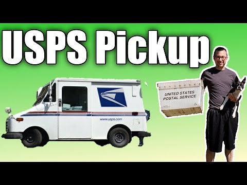 How To Schedule A USPS Pickup To Your House For Free!