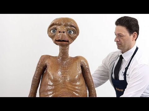 Original E.T. model from 1982 film goes up for auction at Sotheby’s