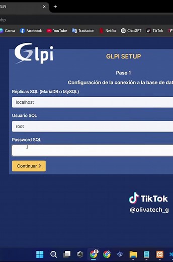 Instalar GLPI en Windows 11 con Xampp y MySql | OLIVA TECH #olivatech #glpi #windows11 #xampp