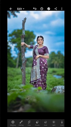 Lightroom 🌟sky editing #special // How to edit the sky in your photo // #lightroomediting