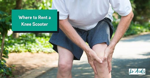 Where To Rent A Knee Scooter Online (7 Best Places)