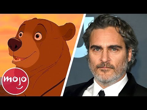 Top 10 Most Surprising Disney Voice Acting Performances