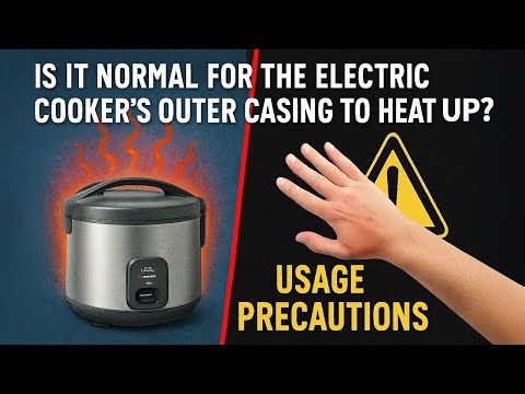 🔥 Electric Cooker Getting Hot Outside? What’s Normal & What’s Not!