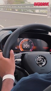 What do you think of family sedans like the Skoda Slavia doing 200 kmph fairly easily? At the #SaferwithSkoda event we managed to hit the Slavia’s indicated 203 kmph top speed quite easily. The 1.5 TSI DSG we drove is brisk enough in regular use, but the good 150PS and 250 Nm outputs mean that show it a long and empty enough stretch of road, like the high spped track at NATRAX we drove on, it’ll hit over 180 kmph easily and then steadily climb to its top speed. @skodaindia #skoda #skodagram #sko